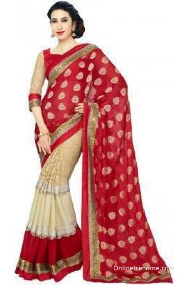 leepsprints Embriodered Bollywood Georgette Sari leepsprints Embriodered Bollywood Georgette Sari